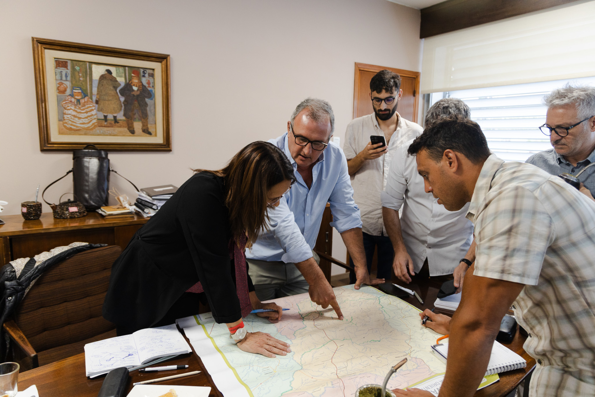 Freyja, AMBÁ and Lavalleja department leaders exploring conservation opportunities in eastern Uruguay
